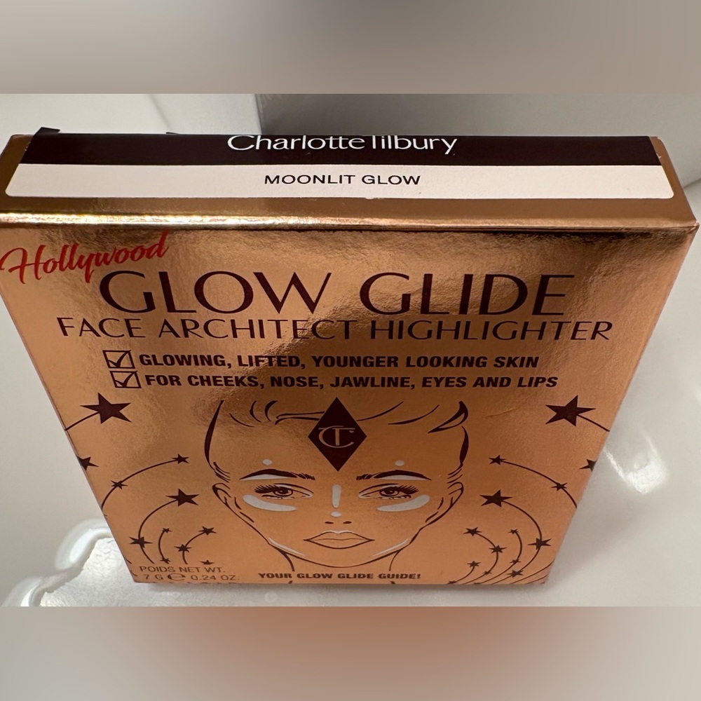 CHARLOTTE TILBURY • Glow Glide Fave Architect Highlighter • New/Unopened •